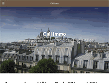 Tablet Screenshot of callimmo.fr